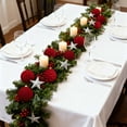 thumbnail image 3 of Flocked Velvet Holiday Ornament Elegant Festive Hanging Decoration For Christmas Tree And Home Celebration, 3 of 5