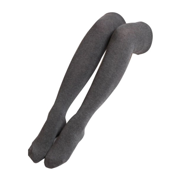 Minnieouse 1 par de calcetines hasta el muslo, accesorios de esquí, artículos deportivos, suministros para el hogar Medias Gris oscuro