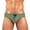 Army Green, variant on zeranth Adult Men Swimming Trunks Low Rise Solid Color Water Repellent Swim Briefs Swimwear Quick Drying Swimming Trunks Swim Shorts