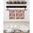 thumbnail image 3 of Saint Patrick's Day Kitchen Dish Towels for Drying Dishes Set of 2, Pink Gnomes Hat Boot Clovers Love Waffle Weave Microfiber Hand Tea Bathroom Towels Quick Dry & Absorbent Towel 15.7x23.6, 3 of 7