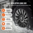 thumbnail image 6 of 19-Inch Wheel Rim Cover Hubcaps for 2020-2024 Model Y,Durable ABS & PC Material,High Rigidity,Easy Snap Installation,All Weather Protection,Valve Nozzle Compatible, 6 of 6