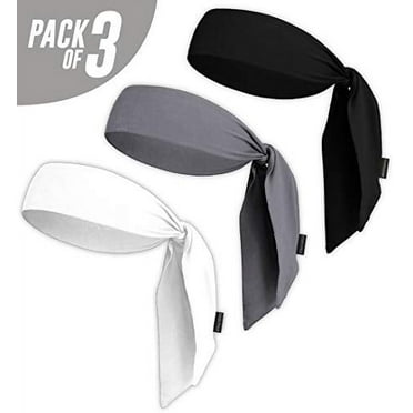 OutdoorEssentials Tie Sweatband Headband Men, Ninja Headbands, Sports Head Tie, Mens Headband Long Hair, Athletic Head Band