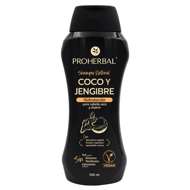 Shampoo Vegano Proherbal Coco y Jengibre 700 ml