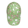 thumbnail image 4 of Naloa Original Classic Low Profile Hat Men Women Baseball Cap Dad Hat Adjustable Unconstructed Cute Frog2 Print Cap, 4 of 9