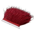 thumbnail image 4 of 2m Ostrich Feathers Trim Plumes Ribbon Selvage, 4 of 5