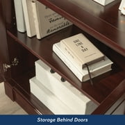 Sauder Palladia 3-Shelf Bookcase, Select Cherry Finish