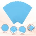 thumbnail image 3 of 100 Pcs Servilletas Desechables con Sensación de Lino y Bolsillos para Cubiertos Incorporados, Servilletas de Papel para Cuchillo y Tenedor Azul Cielo, 3 of 6