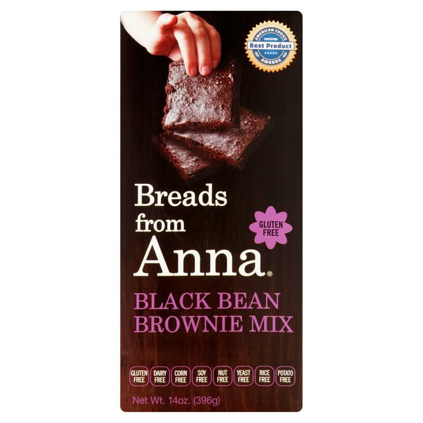 Breads From Anna Mix Brownie Black Bean,14 Oz (Pack Of 6)