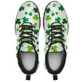 thumbnail image 5 of Customuart St Patricks Day Running Shoes for Men Shamrock Sneakers Green Size 7.5, 5 of 5