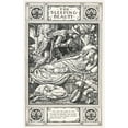 thumbnail image 2 of Walter Crane 11x14 Black Ornate Wood Framed Double Matted Museum Art Print Titled: The Sleeping Beauty (1922), 2 of 5