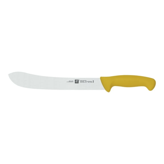 ZWILLING TWIN Master 10 inch Butcher Knife, Yellow
