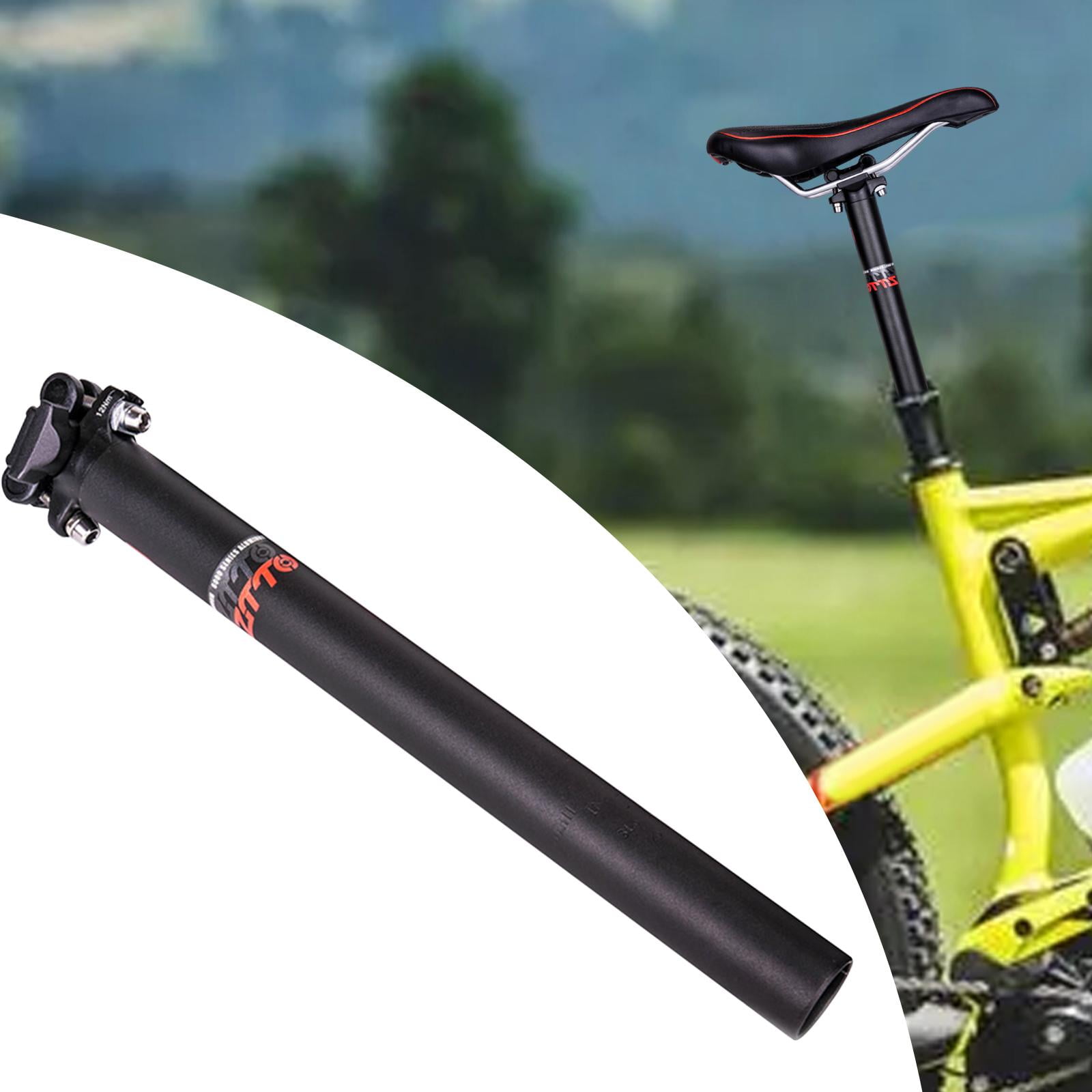 Ximing Seat Post Bike Seatpost Replacement Part Durable Ultralight Saddle Pole Seat Tube for BMX Road Bikes Easy to Install 31.6mmx350mm