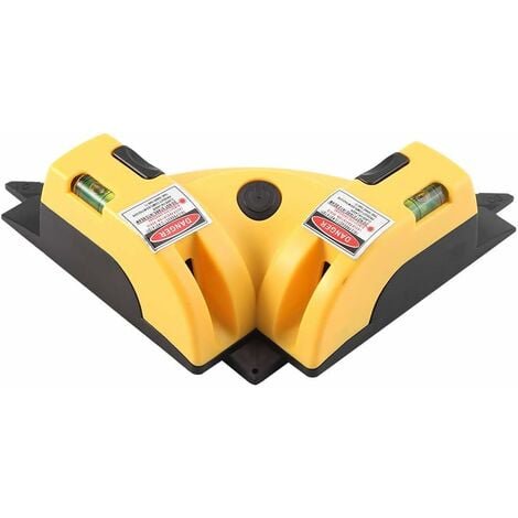 Nivel láser, ángulo recto Línea láser horizontal de 90 grados Herramienta de modelado de alineación de línea de proyección horizontal