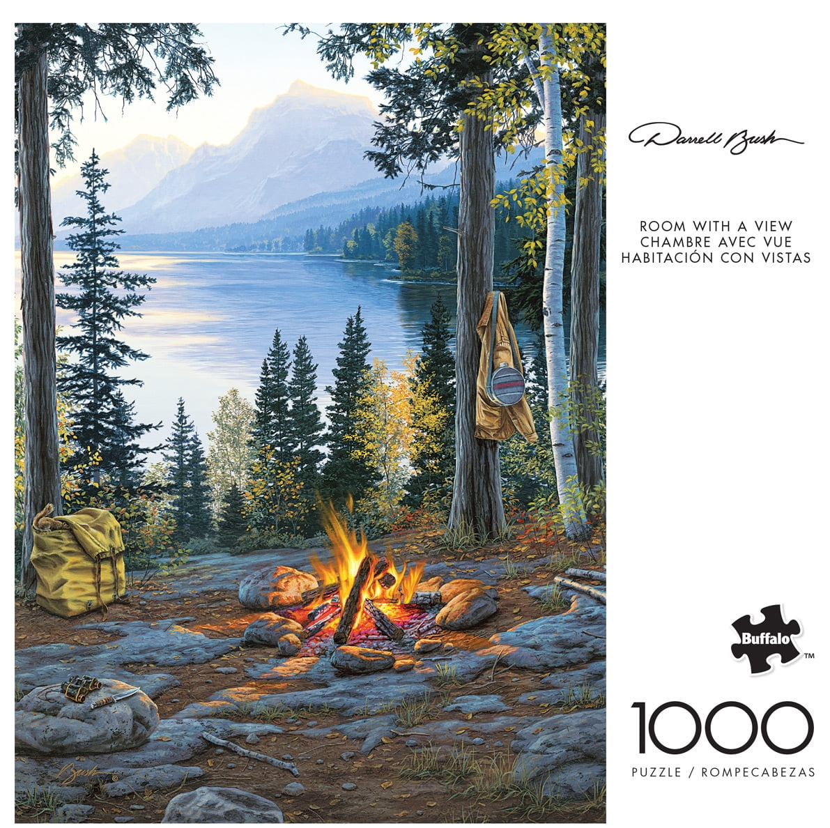 Buffalo Games Room with a View 1000-Piece 26.75 x 19.75-inch Interlocking Jigsaw Puzzle for Adults Ages 14+
