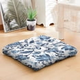 thumbnail image 6 of Square Dutch Velvet Meditation Pillow 22 Inch, Bohemian Style Cushion for Yoga and Relaxation, 6 of 7