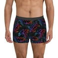 thumbnail image 2 of Goofa Sea Turtle Printed Men's Boxer Briefs Underwear, Moisture-Wicking Underwear, Trunk,Soft and Breathable Cotton Underwear-XX-Large, 2 of 9