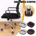 BLE Office Chair Wheel Stopper Furniture Caster Cups Hardwood Floor Hot