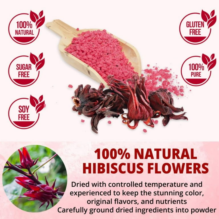 Hibiscus Flower Tea - Organic Hibiscus Tea In Bulk - The Tea Spot - Foto 2