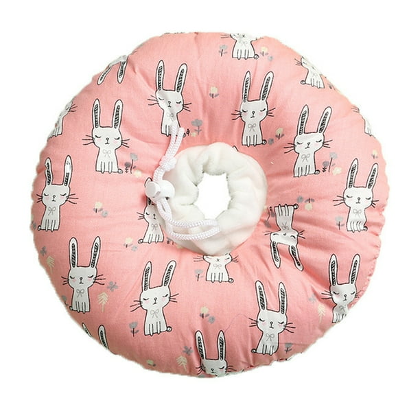 cat cone cute cartoon cat recovery collar for cat wound healing
