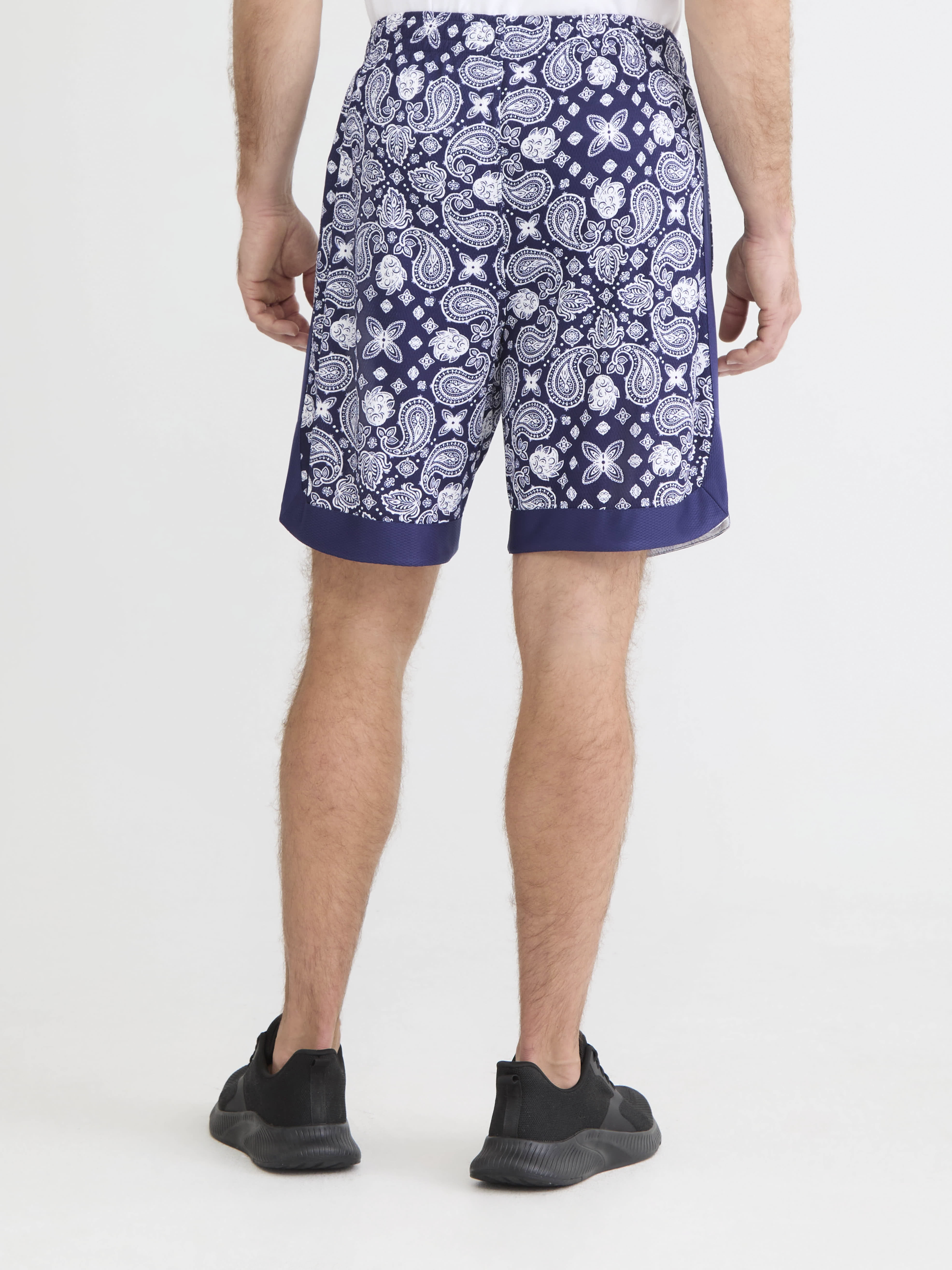 Russell Athletic Men's Printed Basketball Shorts, 8" Inseam, Sizes S-2XL