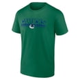 thumbnail image 2 of Men's Green Vancouver Canucks Solid Formation T-Shirt, 2 of 4
