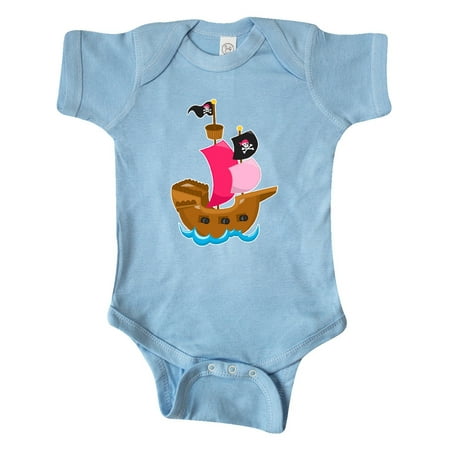 

Inktastic Pirate ship Gift Baby Girl Bodysuit