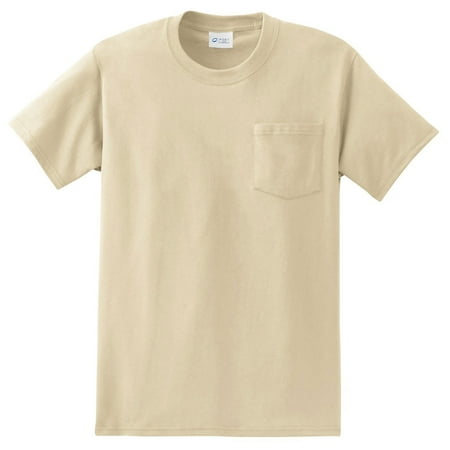Port & Company Men's Big And Tall Essential Pocket T-Shirt