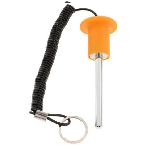 jinwen Goupille de Poids Accessoires Multifonctions en Acier Inoxydable Orange 10x80mm