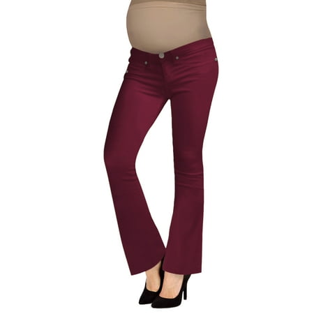 

Hybrid & Company Super Comfy Stretch Women s Maternity BootCut Jeans