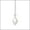 Pearl Drop - Silver, variant on Amberta Women 925 Sterling Silver Freshwater Pearl Necklace: Gold Plated Necklace with Flat Baroque Pearl Pendant