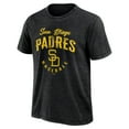 thumbnail image 2 of Men's Darius Rucker Collection by Fanatics Black San Diego Padres Cooperstown Collection Washed T-Shirt, 2 of 3