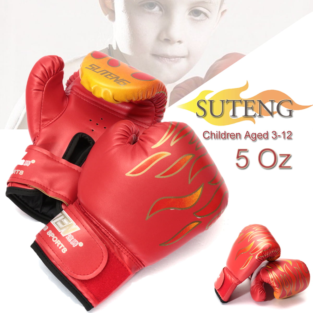 Childrens boxing gloves boy Muay Thai loose fight sandbags training punches