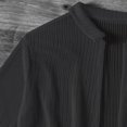 thumbnail image 6 of Bathing Suit Coverups Women's 2 Piece Cover Ups Set Short Sleeve Open Front Kimono Swimsuit Coverup With Shorts Black,L, 6 of 9