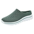 thumbnail image 3 of Gvdentm Arch Support Tennis Shoes for Women Lace Up Travel Soft Sole Flat Comfortable Shoes Outdoor Solid Shoes Women(Green,7), 3 of 9