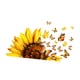 thumbnail image 4 of Pegatinas de pared con diseño de mariposa y girasol, para ventanas, compactas, decorativas, despegables y adhesivas, para decoración de guarderías,, 4 of 9