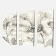 thumbnail image 1 of Designart - Indigold Grey Peonies IV - Farmhouse Canvas Art, 1 of 2