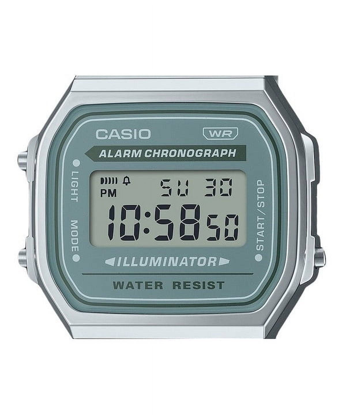 Casio Vintage Woman A168WA-3A Stainless Steel Watch