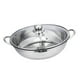 thumbnail image 5 of Olla caliente de acero inoxidable, olla para sopa de dos , tapas transparentes, olla de mesa, olla de Mandarín, utensilios de cocina , 32cm, 5 of 8