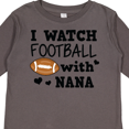 thumbnail image 4 of Inktastic I Watch Football with My Nana Boys Long Sleeve Toddler T-Shirt, 4 of 5
