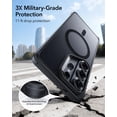 thumbnail image 3 of Funda para Samsung Galaxy S26 Plus ESR MagSafe a prueba de golpes, negra, 3 of 8