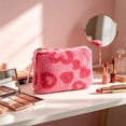 thumbnail image 4 of Makeup Pouch Bags With Zipper Pouches For Home Travel Office Lipstick Cosmetic Accessories Organizer, 4 of 6