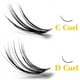 thumbnail image 2 of Kimcci-extensión de pestañas, 60 paquetes de pestañas de visón extensión natural 3D volumen ruso pestañas postizas pestañas individuales de racimo 20D maquillaje cilios, 2 of 3