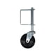 thumbnail image 1 of 4 Inch Duty Rubber Mute Loaded Gate Door Wheel Caster Wheel, 1 of 4