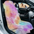 thumbnail image 3 of XYZCANDO Rainbow Paw Art Car Seat Cover Towel Non-Slip for Gym Travel Beach, Breathable Sweatproof Towel Cover Washable, 3 of 11