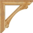 thumbnail image 3 of Ekena Millwork 6"W x 40"D x 40"H Legacy Slat Rough Sawn Bracket, Western Red Cedar, 3 of 4