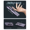 thumbnail image 6 of Asuwish Camera Cover, Ring Holder Rugged Cell Phone Case with Tempered Glass Screen Protector for iPhone 13/14/16E, Purple, 6 of 8