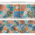 thumbnail image 6 of Soimoi Cotton Canvas Fabric Yardage - Printed Patchwork, Multicolor | 56" Wide | Ideal for Sewing, Upholstery, Tote Bags, Home Decor & More, 6 of 7
