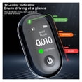 thumbnail image 2 of Breath Alcohol Testing Tester Analyzer Detector Alcohol Test LCD Digital Police Breathalyzer Blow Alcohol Content Tester Display ,Accuracy High, 2 of 7