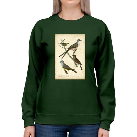 Wilsons Flycatcher Sweatshirt Women -Alexander Wilson Designs, Female XX-Large