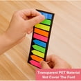 thumbnail image 5 of 20 sheets Markers Sticky Index Tabs,Arrow Flag Tabs Self Adhesive,Colored Notes Tab Stickers for Notebook,Documents,Books[10 Colors,2 Designs]Sticks Securely,Removes Cleanly(5Flat head+5Arrow), 5 of 6